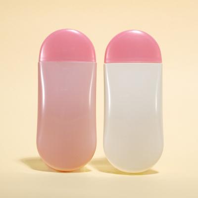 China Cosmetics 40ml PE Hose Tubes Cream Sunscreen Cream White Hose Bottle Wholesale Plastic Packaging Bottles Manufacturers Packaging Bottles for sale