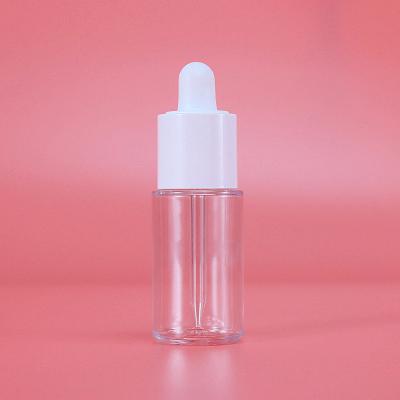 China Luxury Comet Packing Personal Care Essential Oil Liquid Serum PEST 50ml Plastic Clear Plastic Dropper Bottle Cosmetic Containers for sale