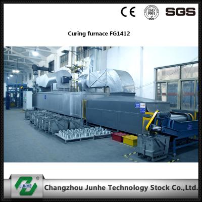 China Horno de poco ruido alto Effcient el 14m*12m*0.3m del tratamiento térmico del horno de la capa en venta