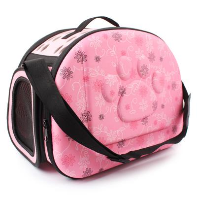 China 2021 New Design Luxury Viable Small Dog Eva Material Travel Portable Carry Pet Backpack Shoulder Bag Pet Carrier Handbag for sale