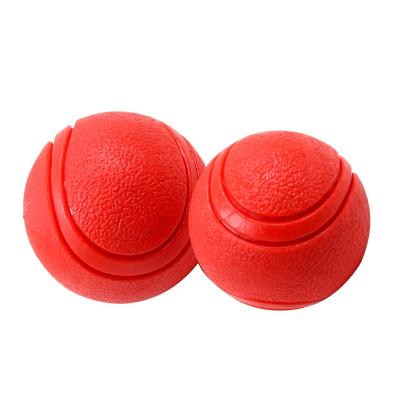 China Amazon Viable Hot Sales Funny Dog Pet Ball Toys Bite Tpr Resistant Solid Bouncy Ball For Dog Exercising Chewing Toys With Best Price for sale