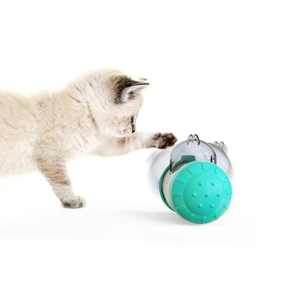 China Viable Treats Flowing Toys For Dog Automatic Toy With Dropshipping Cat Pet Abs Swing Bear Dog Interactive Funny Pet Toys New for sale