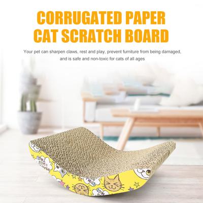 China 2021 Viable New Design Luxury Thickened Corrugated Paper Cat Paw Board Can Be Customized Cat Supplies Cat Toys for sale