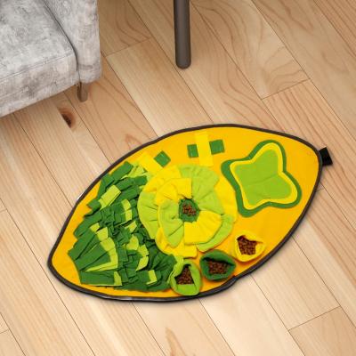 China Viable Manufacturer Supply Puzzle Dog Sniffing Mat For Pet Dog Hunting Training Licking Mats For Dogs With Private Label for sale