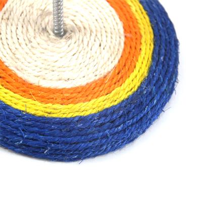 China Manufacturer Viable Wholesale Mouse Sisal Spring Plating Cat Scratching Board Quality Fun Pet Toy Supplies for sale