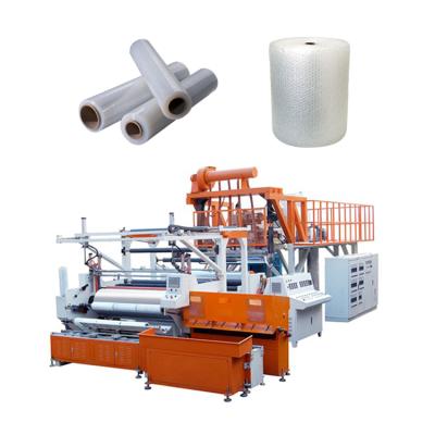 China Film 3 layer stretch film machine 5 layer film extruder plastic sheet machine blowing blown price for sale