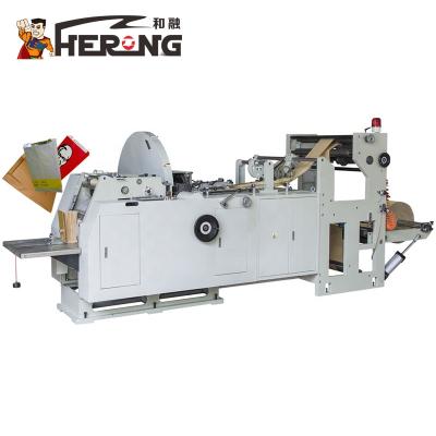 China Hotels HERO BRAND Heavy Duty PE PP Paper Aluminum Foil Laminated Material Three Side And Hundred Sealing Pouch Bag Making Machine for sale