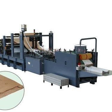 China machinery repairs workshop v bottom craft grocery flat bottom paper bag making machine price in china for sale