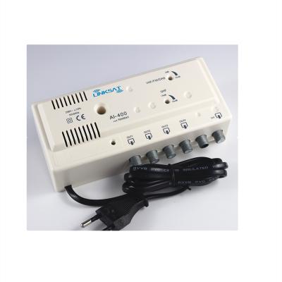 China 4 Way CATV 30dB Gain TV Signal Amplifier AI-400 for sale