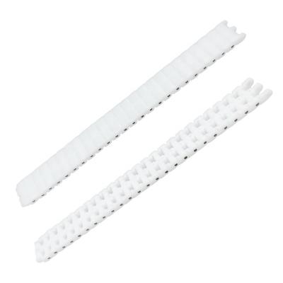 China Chemical and medicine industries. Plastic Case Conveyor Chain with White POM Acetal for sale