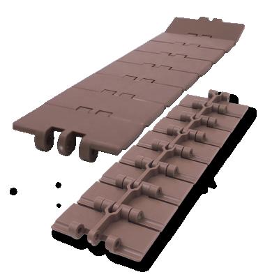 China food & Beverage Plant LF820 Plastic Chain Slat Conveyor Chain for sale