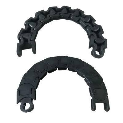 China ZeroGap Dairy Resistant Multiflex 1765 Slat Chain Conveyor Chain Corrosion Resistant for sale