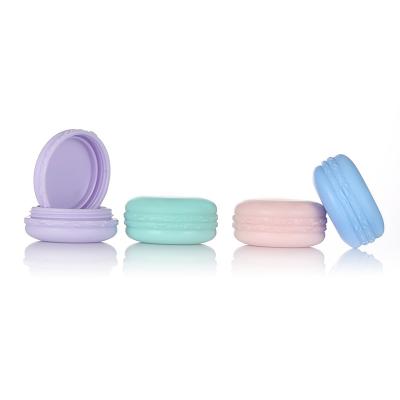 China Cosmetic Empty Macaroon Shape 10g Empty Jars For Lotions And Creams for sale