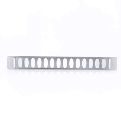 China Home DIY Aluminum Oval Lipstick Mold Filling Aluminum 14 Holes, Lipstick Making Tools Mold for sale