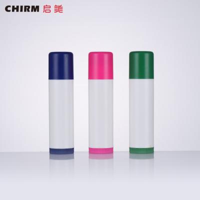 China Manufacturer Professional ABS pp plastic tube CHIRM lipbalm tube lipbalm tube lip balm case container for sale