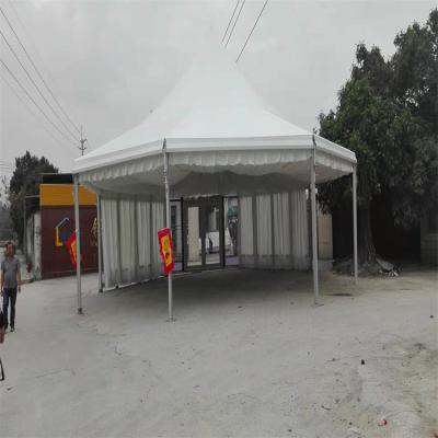 China Meeting Hall 12m Span Tent Luxury Aluminum Octagonal View Party Wedding Multi Side Tent For Events Wedding for sale