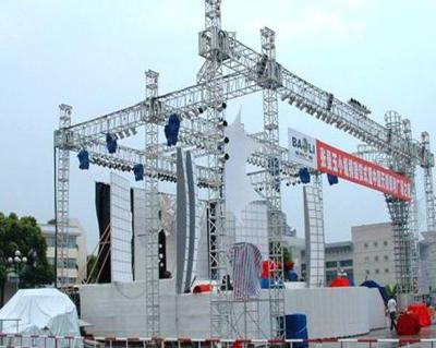 China For hanging LED screen stage truss, decorative lighting truss, aluminum truss for sale