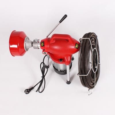 China Gq-75 Electric Sustainable Pipe Machine Sewer Dredger Toilet Dredging Floor Drain Machine Dredging Cleaning Home Profession for sale