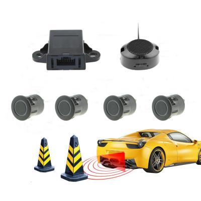 China Safe Parking Car LED Auto Parking Sensor With 4 Sensor Ultrasonic Radar Reverse Car Backup Parking for sale