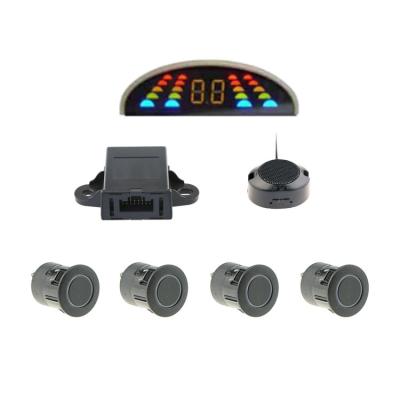 China Safe Colorful LED Display Reverse Parking Sensor Parking System With 4pcs Rear Parking Sensor Parking Sensor for sale