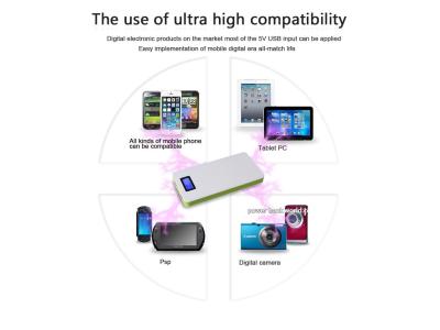 China 9100mAh Polymer lithium Polymer Power Bank , Portable USB Battery Charge for sale