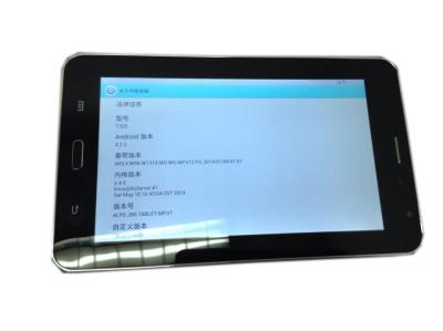 Cina Telefono a 7 pollici di androide 4.2.2 MTK8321 3G WCDMA del PC della compressa del touchpad in vendita