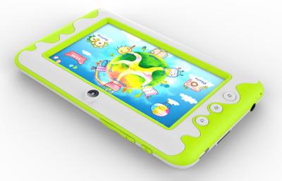 China Yellow Kids Android Tablet PC Single core 512 RAM 4G ROM , 4.3 Inch for sale