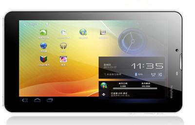 China Mediados de alta resolución ultra delgada androide del LCD del Tablet PC de la base dual en venta