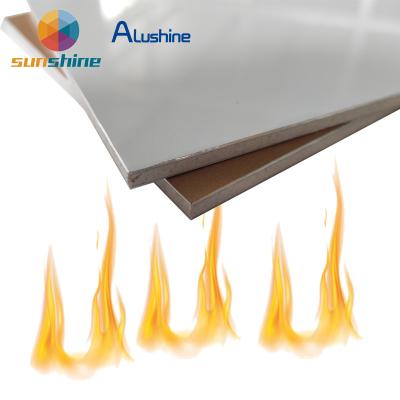 China Modern FR ACP FR Sun Mirror Aluminum Composite Panel For Kitchen Wall for sale