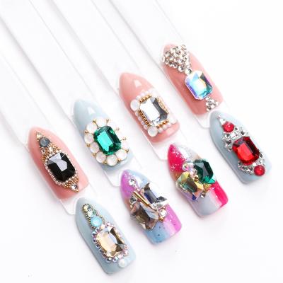 China Metal 3d Nail Art Product 2021 , Step By Step Nail Art Designs Handmade for sale