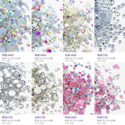 China 2020 New Hot Nail Art 3d Nail Art Rhinestone Art Design Decorations 3D Trends Nail Art Rhinestone for sale