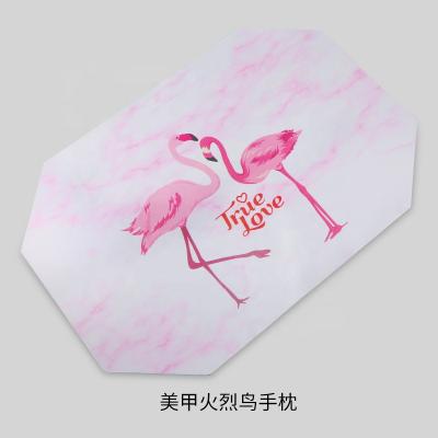 China Japanese High End Marble Nail Shop Octagonal Manicure Hand Pillow Cushion Set SK-SD11 for sale