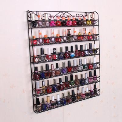 China China nail polish display rack metal nail polish rack and wholesale acrylic nail polish rack SK-GJJ50 for sale