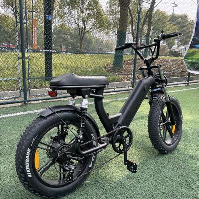 China 2022 Aluminum Alloy City Electric Motorcycle Fat Tire Emoto 48v 500w Electric Bike Bicycle for sale