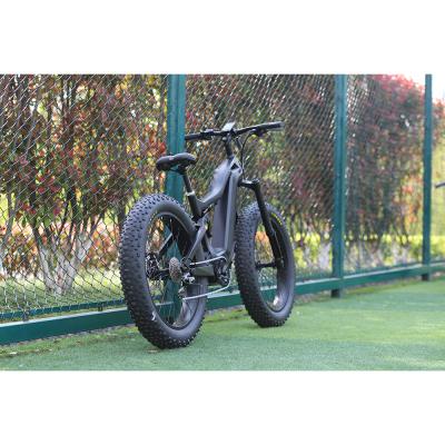 China 1000w carbon fiber ebike carbon fiber e bike 1000w carbon drive electric bicycle carbon fiber middle fat tire for sale