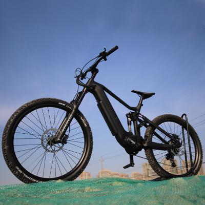 China Forgood carbon fiber full mid suspension 27.5inch motor bafang enduro M600 48v 500w ultra mountain bike carbon fiber electric bike for sale