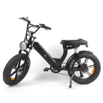 China 2022 aluminum alloy ebike ebike 48v high end electric bicycle 500w electric cyclemotor fat tire for sale