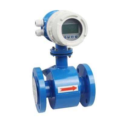 China Effluent SS304 Sewage Teflon Coating Magnetic Flowmeter Sensor FTMG for sale