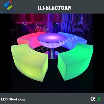 China European style living room rechargeable plastic led furniture for sale