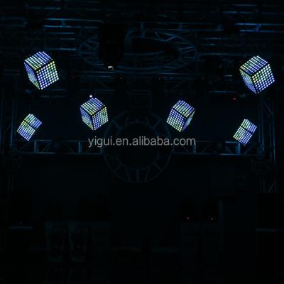 China Popular IR Dance Floor 3D LED Lighted Magic Cube for sale