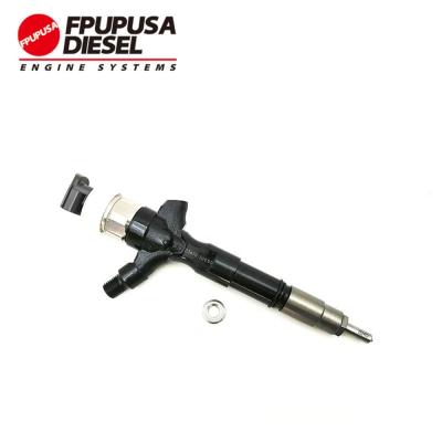 China 100% original Excavator fuel injector 23670-30050/095000-588# for TOYOTA 1KD 2KD HILUX VIGO for sale