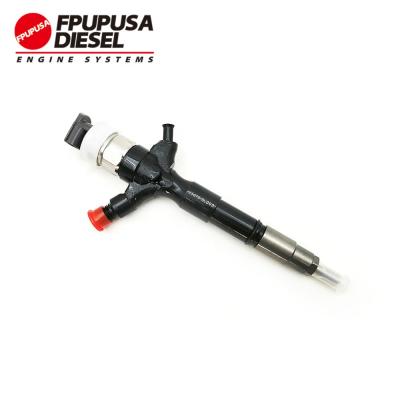 China 23670-09350 / SM295050-052# / SM295050-018# Excavator Common Rail Fuel Injector For TOYOTA Excavators and Trucks for sale