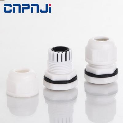 China PG Series Electrical Socket IP68 PP Electrical Accessories 5 Pin Material Cable Gland For Closing for sale