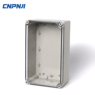 China Beautiful new appearance and strong performance factory high performance polycarbonate PC ip56 material transparent junction box for sale