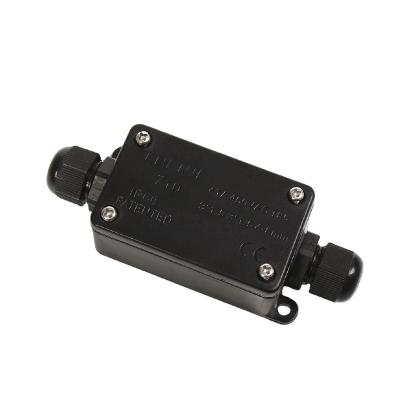 China Beautiful Appearance And Strong Performance Customized Factory Price PJ Series Plastic ABS Standard Black Underwater Junction Box Black Sizes for sale