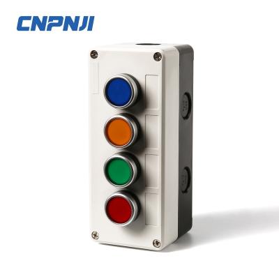 China Small Start STOP Terminal Industrial Control Box With Arrow Symbol Waterproof 20 Buttons Control Box Enclosure for sale