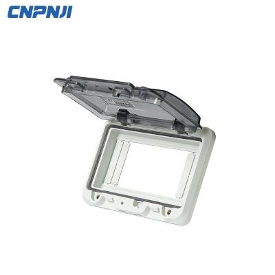 China Beautiful appearance and strong performance IP68 window power switch cover waterproof plastic PC cover for sale