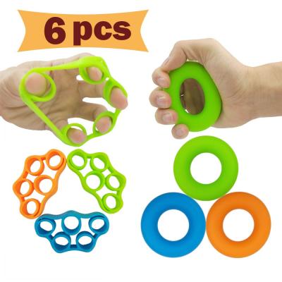 China Strengthen Your Wrists and 3Dmax Finger Hand Grip Strengthener, Finger Test Program Grip Strength Trainer Finger Stretcher (6 PCS) for sale