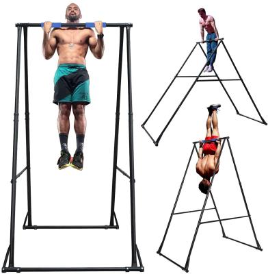 China Indoor 3D Max Customized Home Gym Strength Training Exercise Adjustable Fitness Pull Up Stretch Foldable Pull Up Horizontal Bar Rack Bar for sale