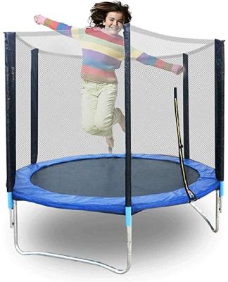 China With 3D Max Cheap Trampoline 6ft Kids Protective Net Indoor Trampoline For Outdoor Kids for sale